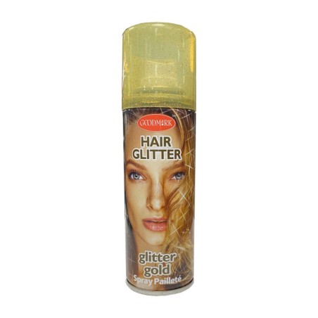 Hair Spray Glitter Gold