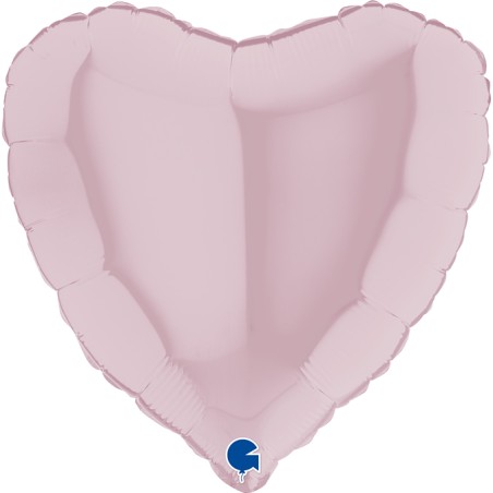 Palloncino Cuore Rosa Baby Lucido 18"/46cm in Mylar