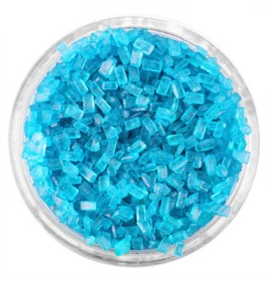 Cristalli di Zucchero Perlati Azzurro