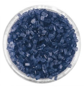 Cristalli di Zucchero Perlati Blu