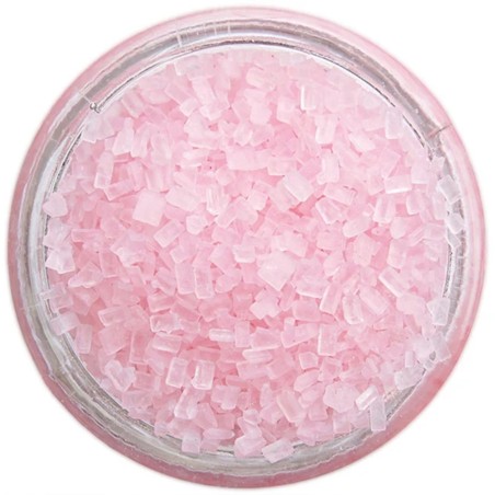 Cristalli di Zucchero Perlati Rosa