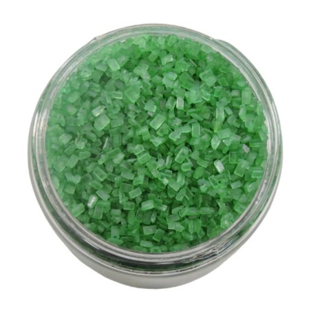 Cristalli di Zucchero Perlati Verde