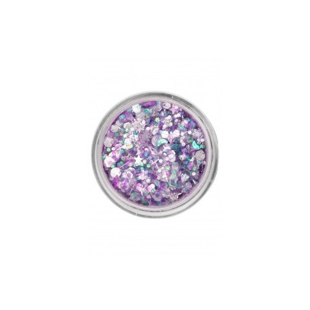 Glitter in Crema Purple Candy Chunky Wax da 10ml