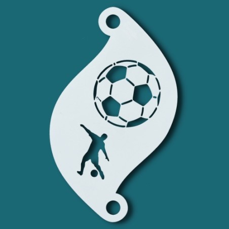 Stencil Soccer per Truccabimbi