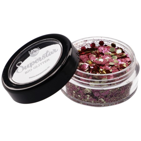 Glitter Chunky Mix Rose Petals 6ml Biodegradabile per Viso e Corpo